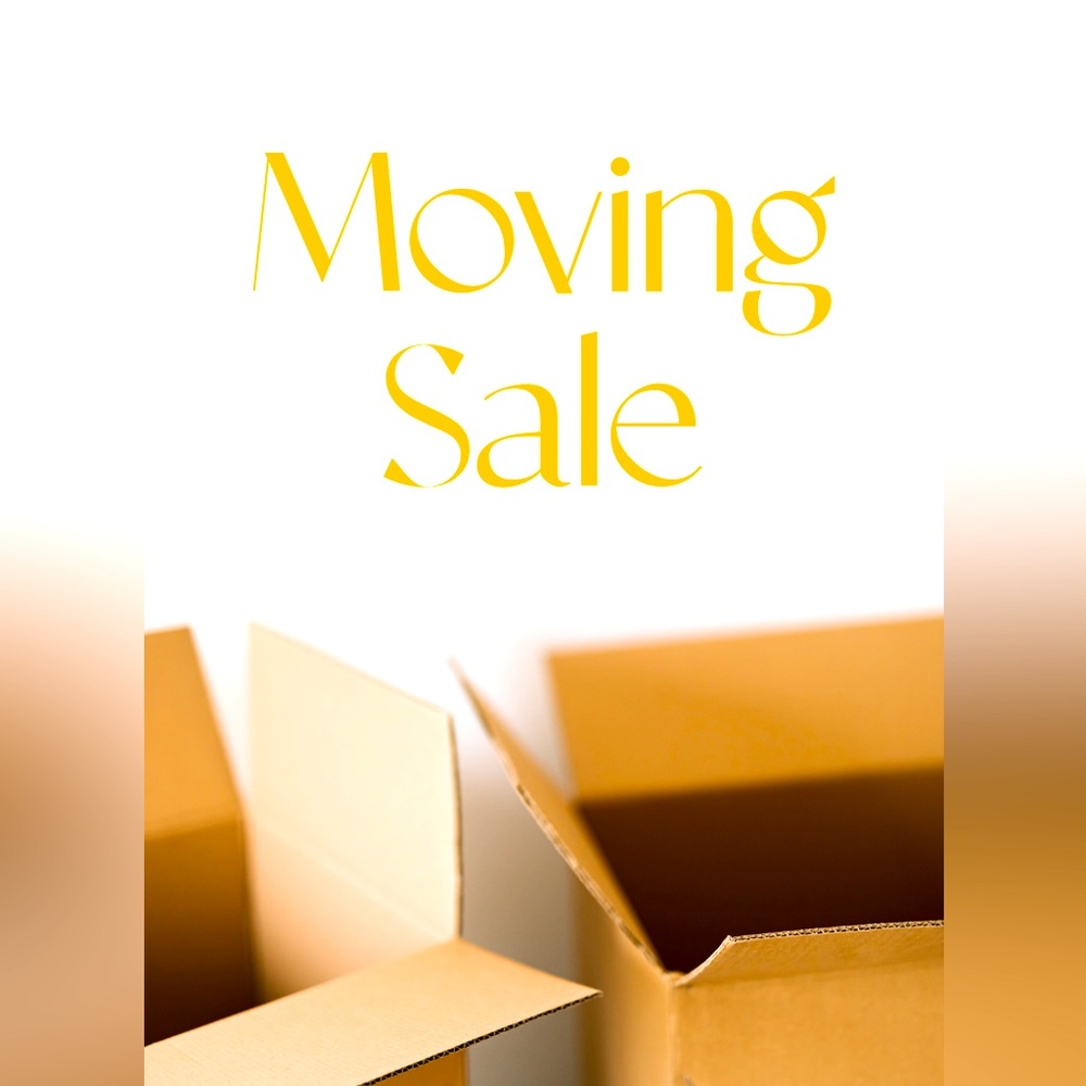 Moving Sale!